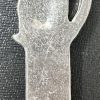 Owl & Moon Stick Wand By Fine Pewter 3.75” Long - Image 3
