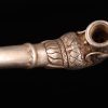 Chinese Rare old Tibet Silver Hand Carved lucky Dragon Statue Smoking Tool - Image 3