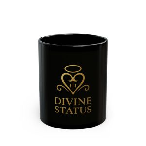 Black Mug - Influencer Welcome Gift, Haus of Asseveration Divine Destiny Club, 11oz, 15oz, Coffee Cup, Tea Mug, Personalized Mug, Custom