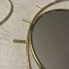 Evil Eye Mirror Wall Decor Gold/Brass All Seeing Eye Decoration With Lashes - Image 5