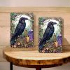 Raven Aluminum Wall Sign - Mystical Gothic Decor - Decorative Witchy Wall Decor - Image 3
