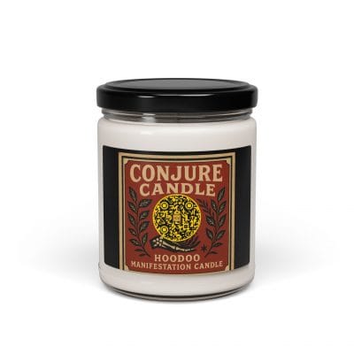 ? The Hoodoo Conjure Candle – Cinnamon Vanilla (9oz Scented Soy Candle)