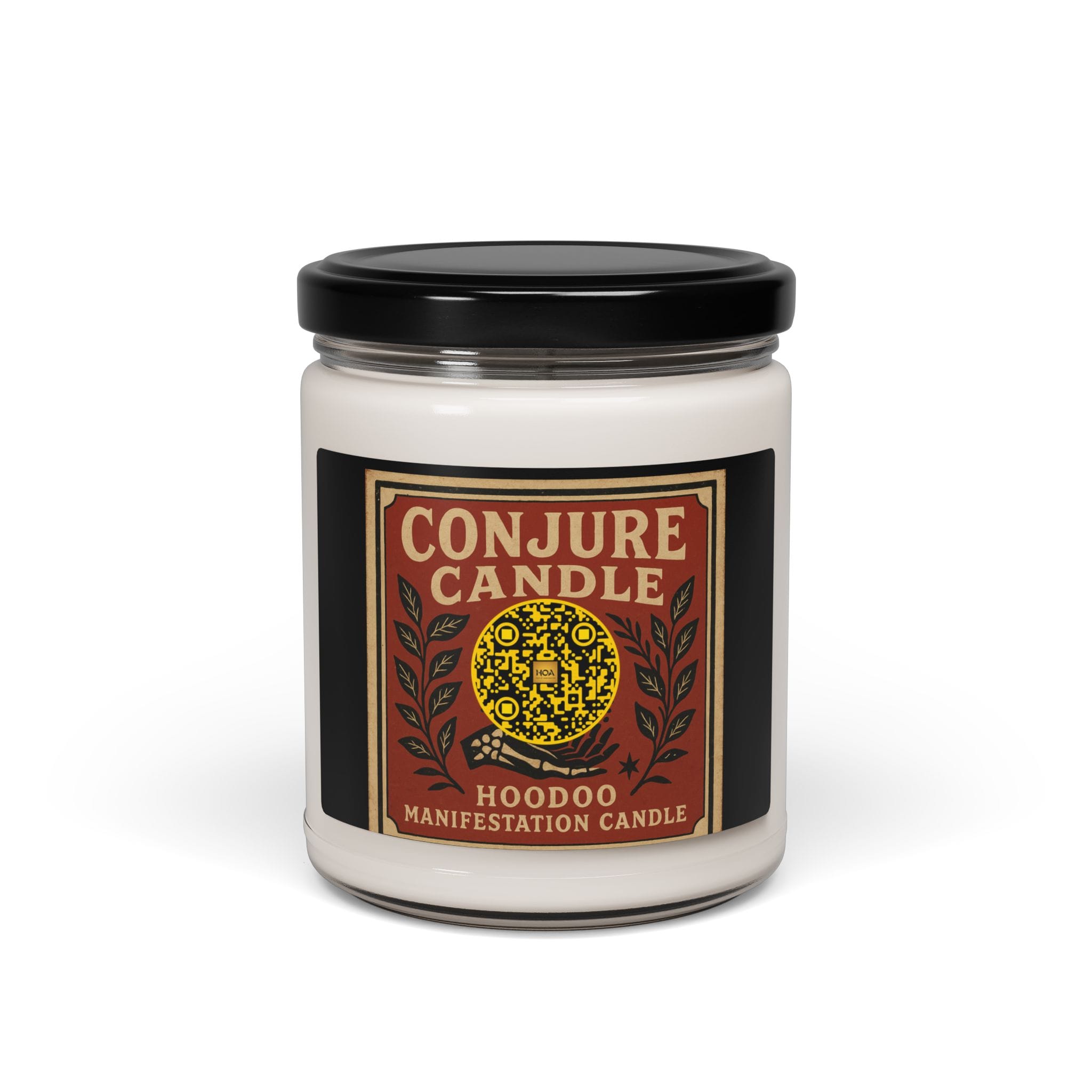 ? The Hoodoo Conjure Candle – Cinnamon Vanilla (9oz Scented Soy Candle)