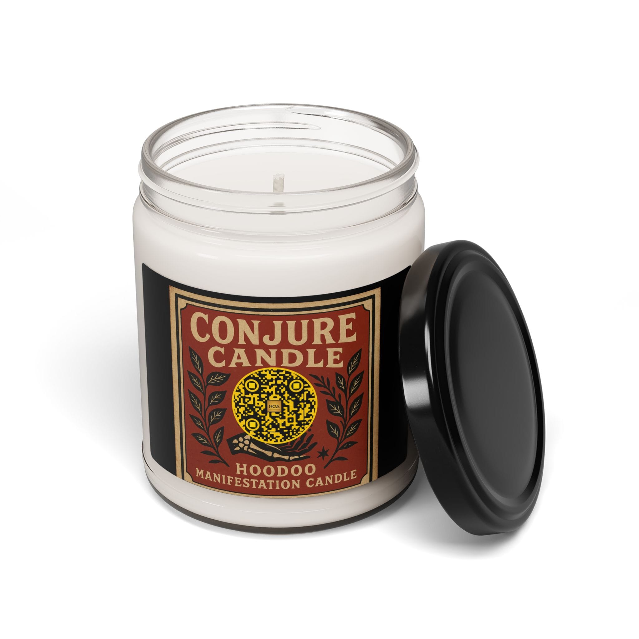 ? The Hoodoo Conjure Candle – Cinnamon Vanilla (9oz Scented Soy Candle) - Image 2
