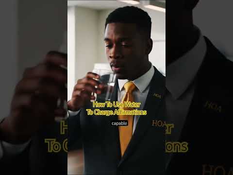 How To Use Water To Amplify #Affirmations