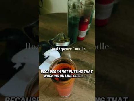 Road Opener Candle #hoodoo #rootwork