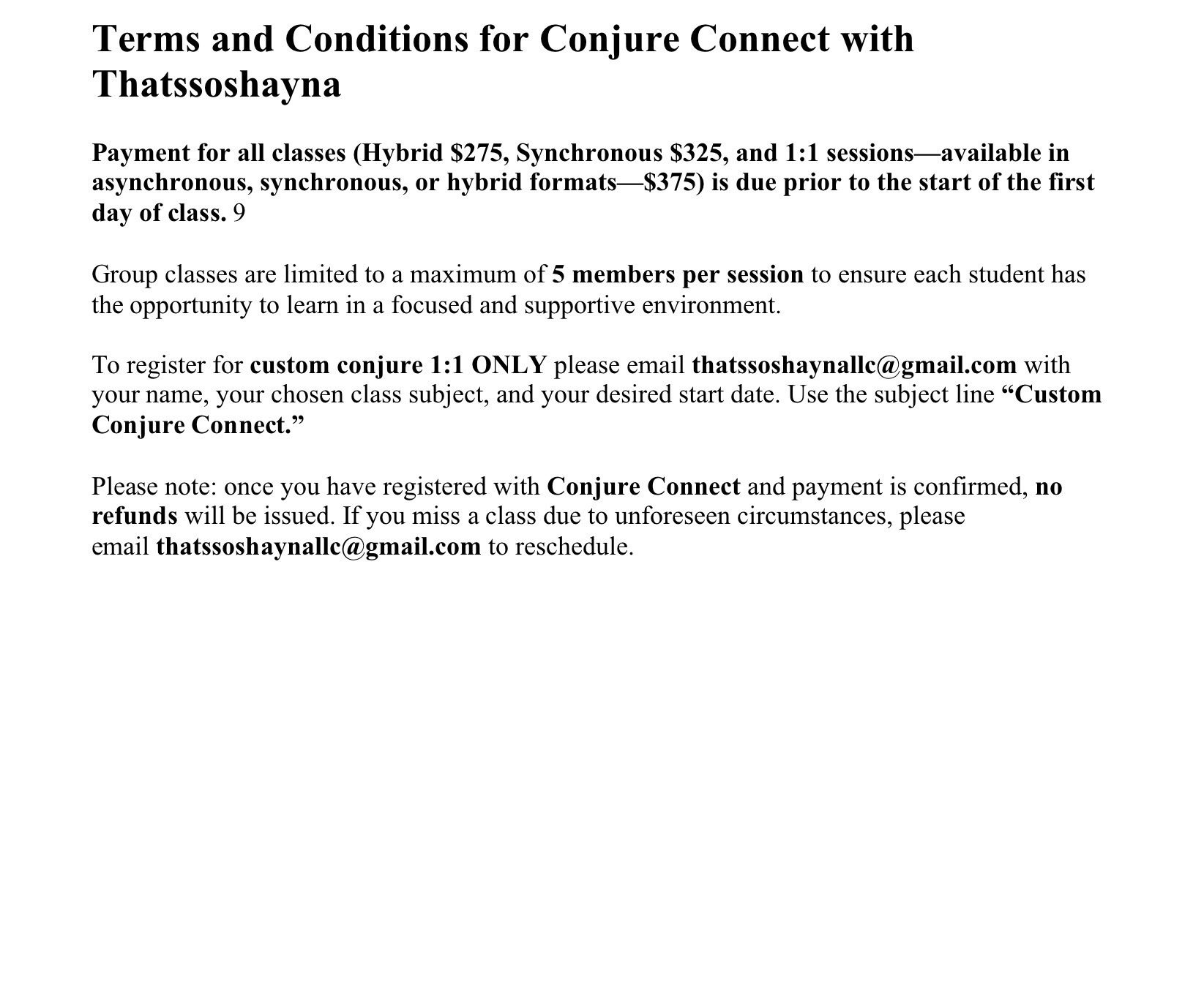 The Conjure Connect - Image 2