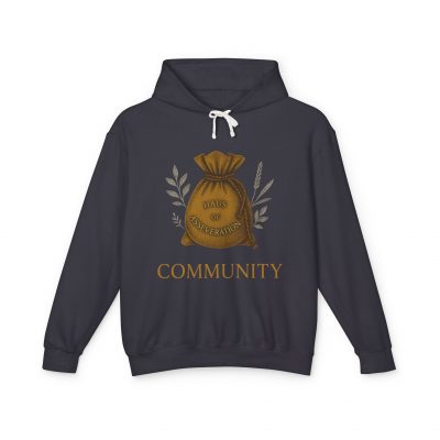 Fleece Jumbo Print Hoodie – Community Mojo Bag