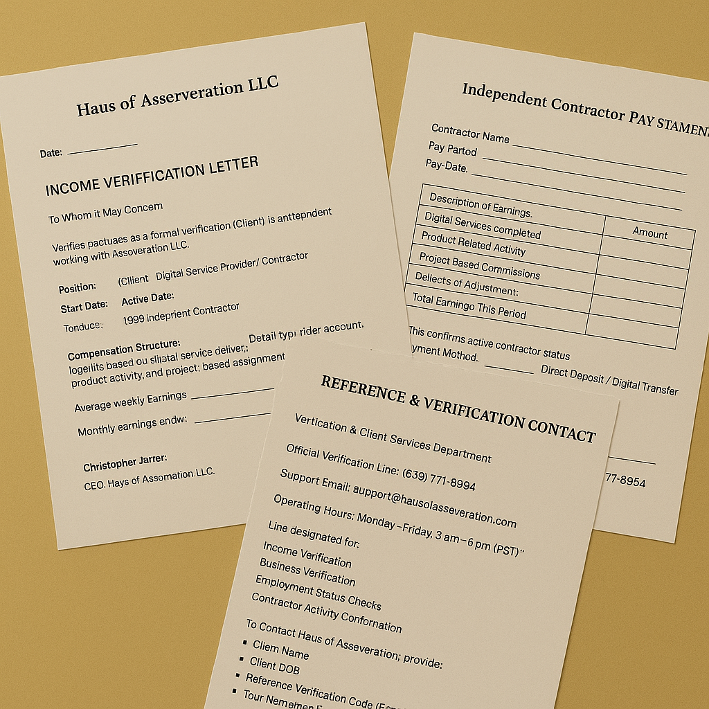 Housing Income & Business Verification Service - Image 2