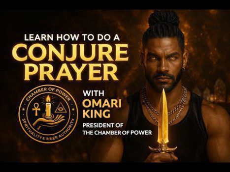 Learn How To Pray - Omar The King of Conjure #prayer #hoodoo #conjure