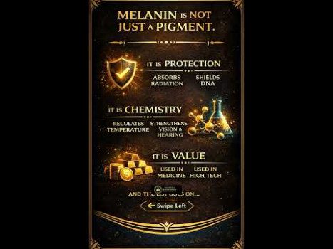 The Power of Melanin | Science, History & What They Never Taught Us #blackhistory #melanin