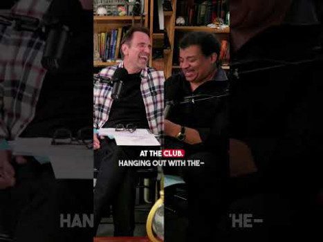 Adam Riess FLEXES his bling at Neil deGrasse Tyson