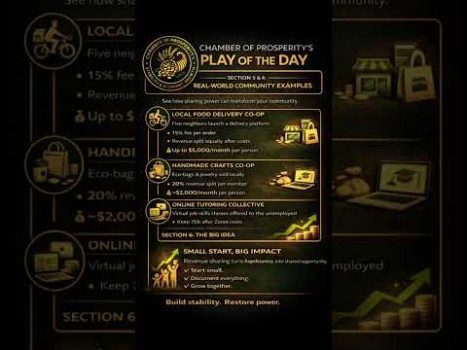 Play Of The Day - Revenue Sharing #business tips #blackman #blackwoman