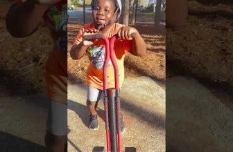 A little science on pogo sticks. You know I can’t go without sharing a science fact!