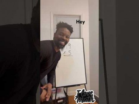 Mental Math Trick: Two Digit Times One Digit (Part 5: 19 × 5)