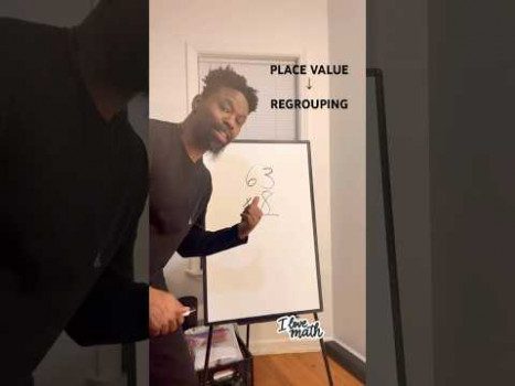 Mental Math Trick: Two Digit Times One Digit (Part 6: 63 × 8)