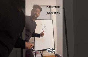 Mental Math Trick: Two Digit Times One Digit (Part 8: 46 × 9)