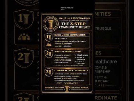 How To Build Community In Three Steps #communitydevelopment #blackman #blackwoman