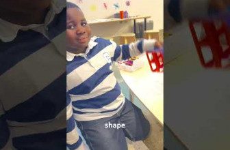 Sean demonstrates how to make 3D shapes out of 2D shapes.