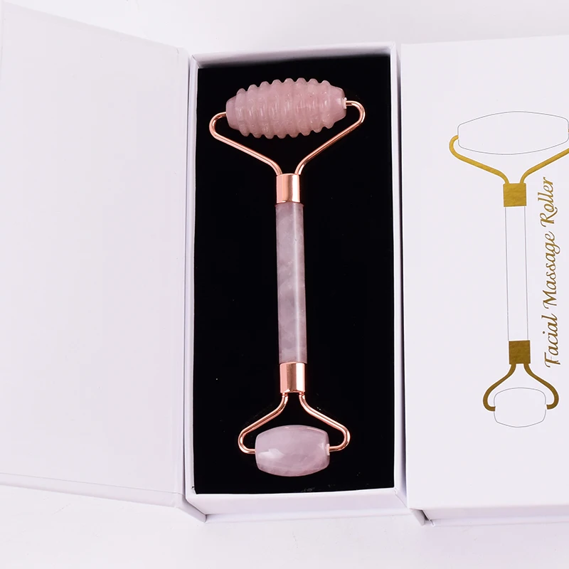 Rose Quartz Gua Sha Anti-Aging Tool - Image 3