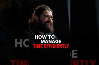 HOW TO STOP WASTING TIME!