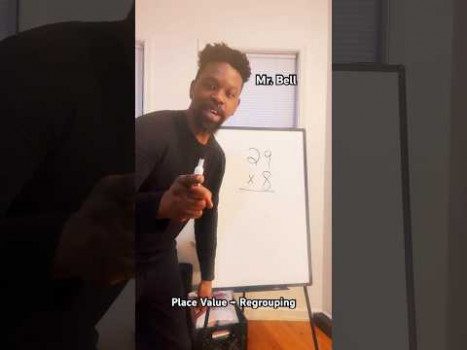 Mental Math Trick: Two Digit Times One Digit (Part 11: 29 × 8)