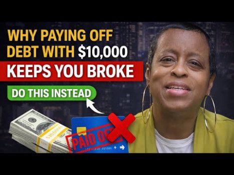 Why Paying Off Debt With $10,000 Keeps You Broke | Do This Instead