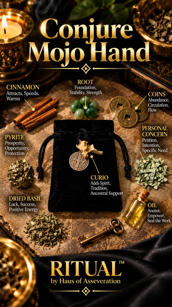 No Return Mojo Hand™ | Separation & Closure Conjure Bag