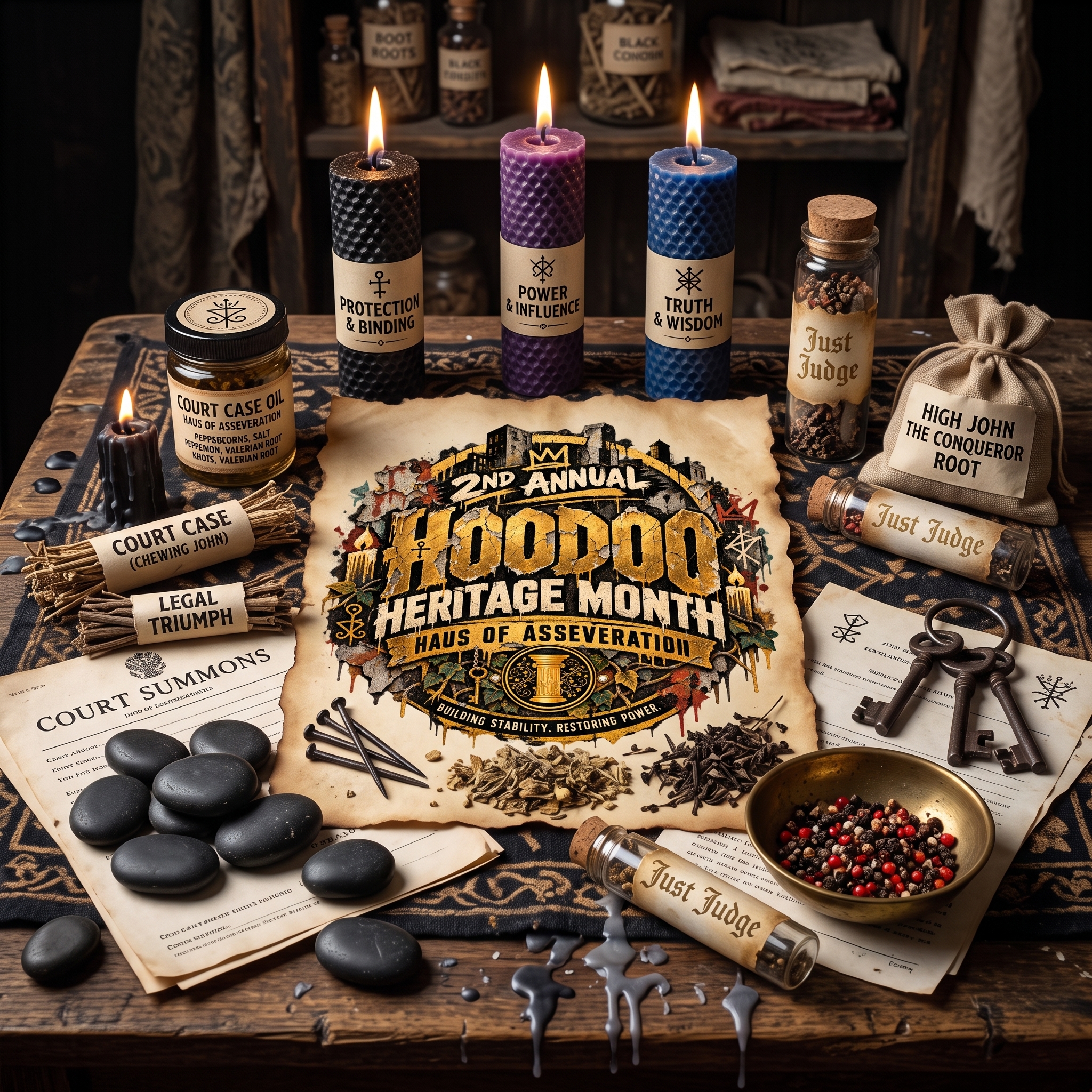 Court Case Work in Hoodoo