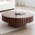 Walnut Round Coffee Table Wood